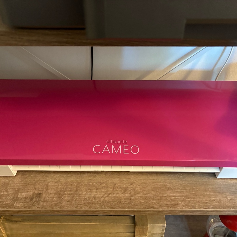 Silhouette Cameo in Bold Pink